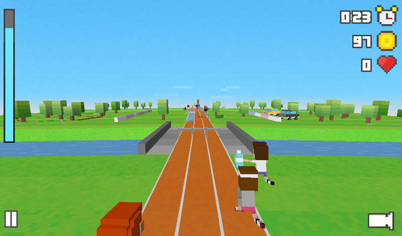 Blocky Runner screenshot