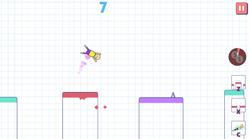 Ragdoll Bounce screenshot
