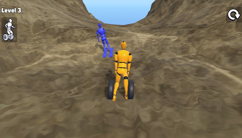 Ragdoll Racing: Extreme Downhill screenshot