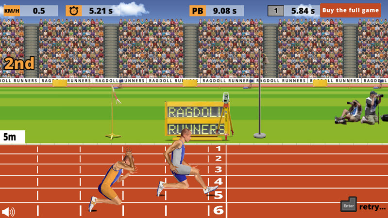 Ragdoll Runners screenshot